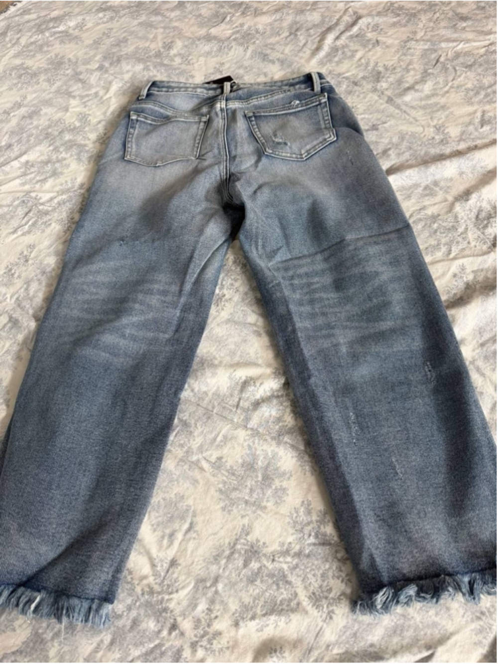 Flamingals Straight Leg Crop Jeans for Women M - Picture 3 of 4